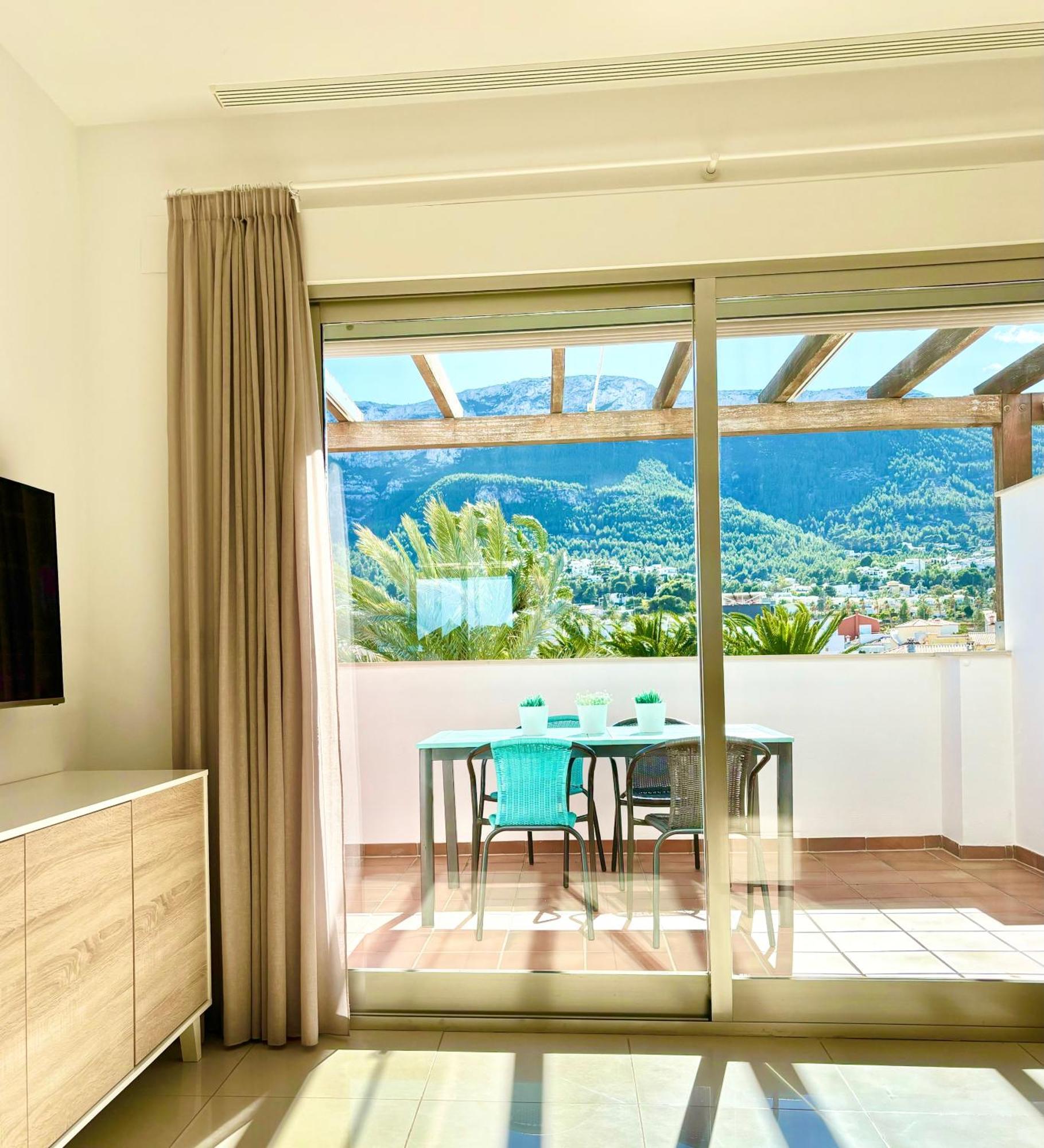 Hoteltype Penthouse 2 Beds, Parking, Wifi & Pool Stunning Views Dénia Exterior foto