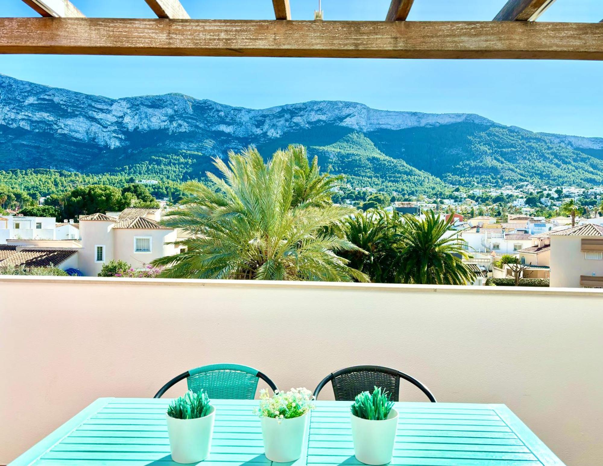 Hoteltype Penthouse 2 Beds, Parking, Wifi & Pool Stunning Views Dénia Exterior foto