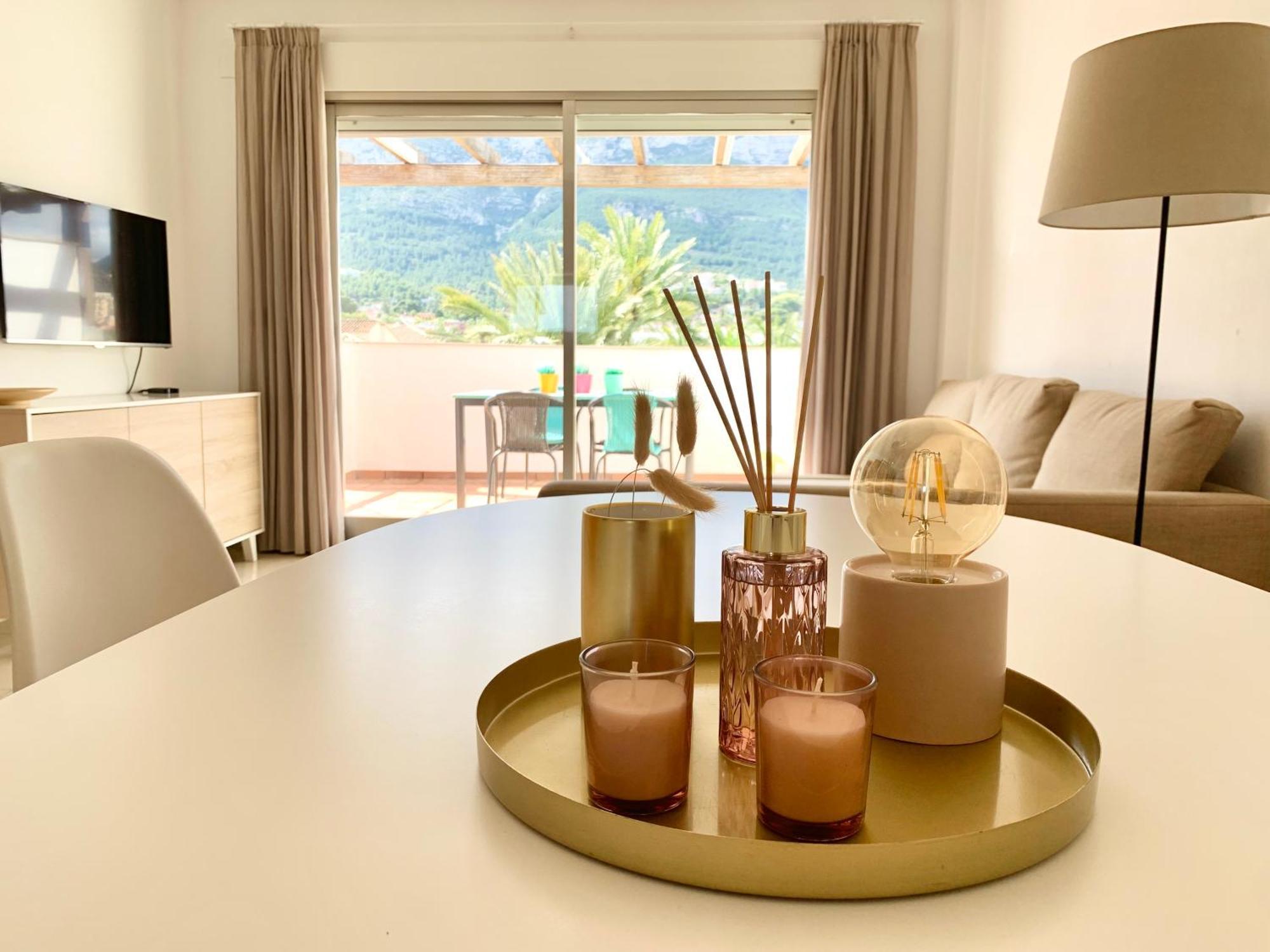 Hoteltype Penthouse 2 Beds, Parking, Wifi & Pool Stunning Views Dénia Exterior foto
