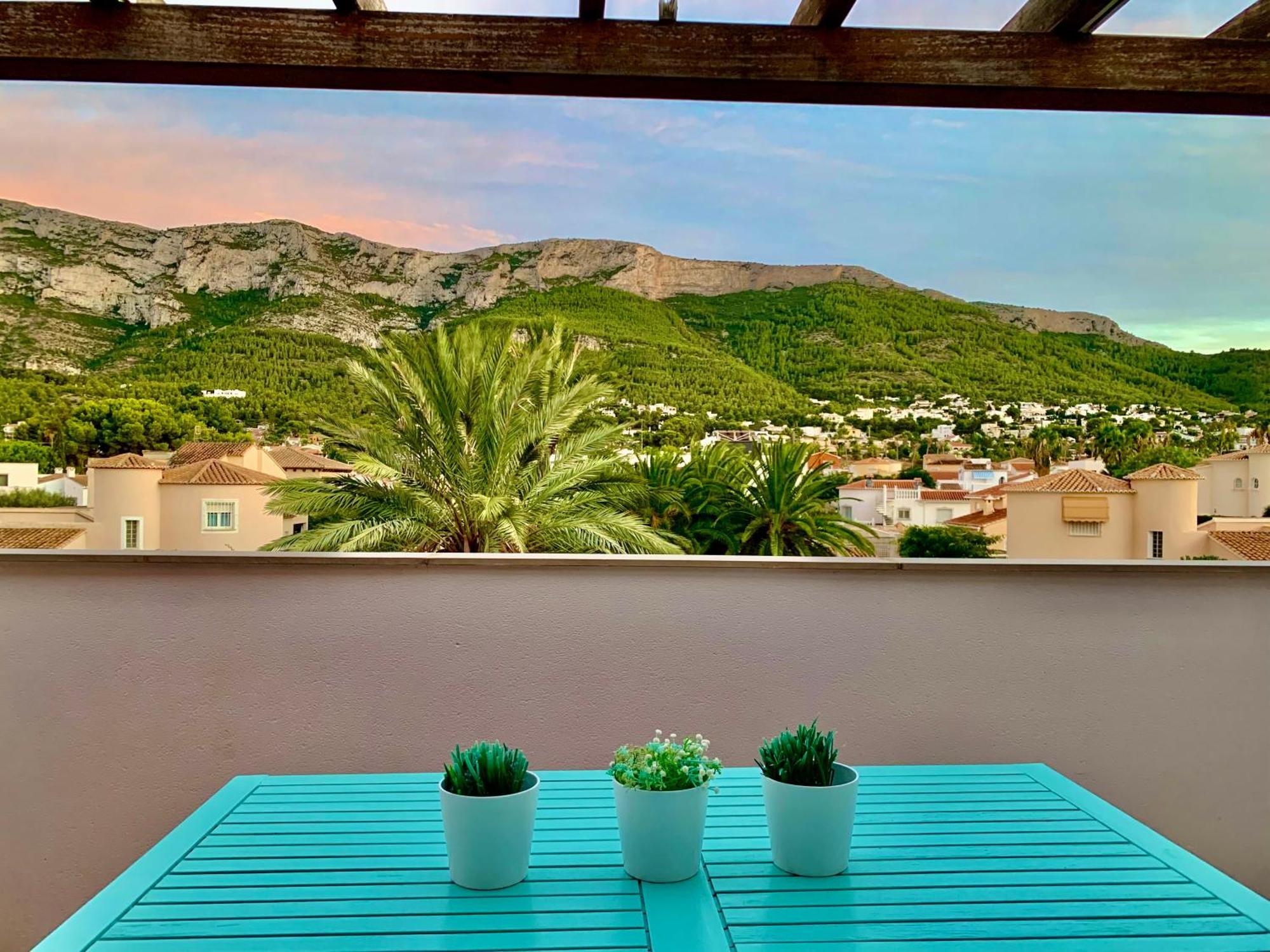 Hoteltype Penthouse 2 Beds, Parking, Wifi & Pool Stunning Views Dénia Exterior foto